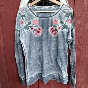 Lucky Brand Embroidered Top
